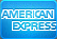 We accept payments through American Express credit cards