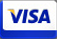 We accept payments through visa credit cards